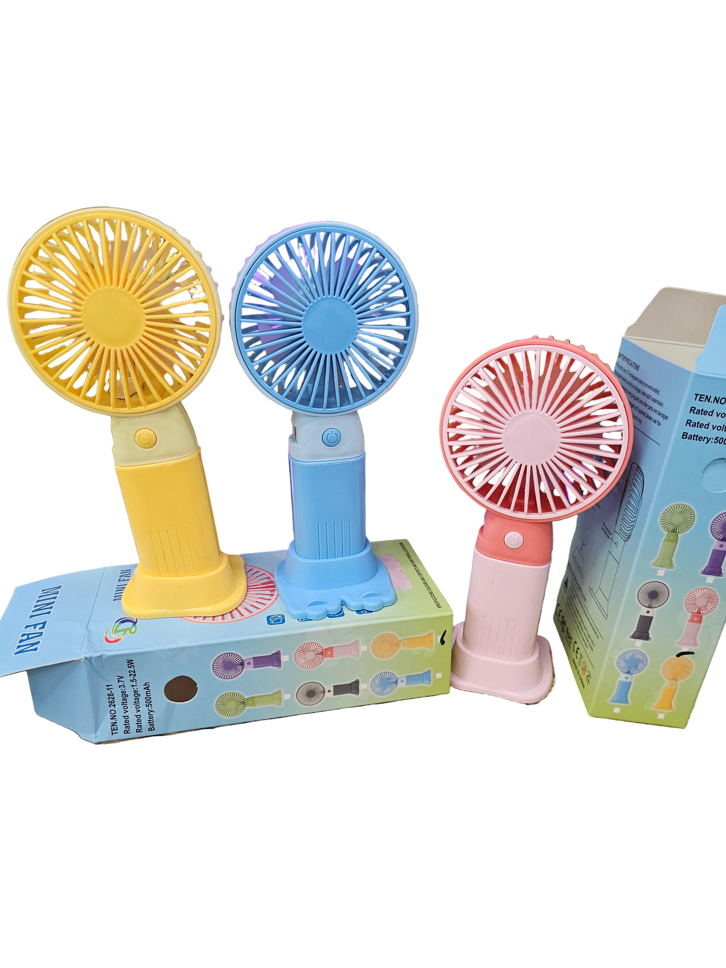 Rechargeable hand fan