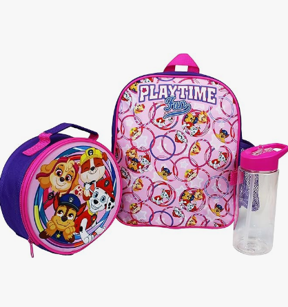 3 Piece Backpack, Lunchbox and Water Bottle