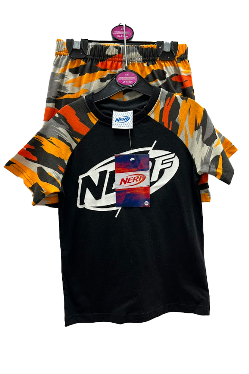 Boys Nerf Short Pyjamas