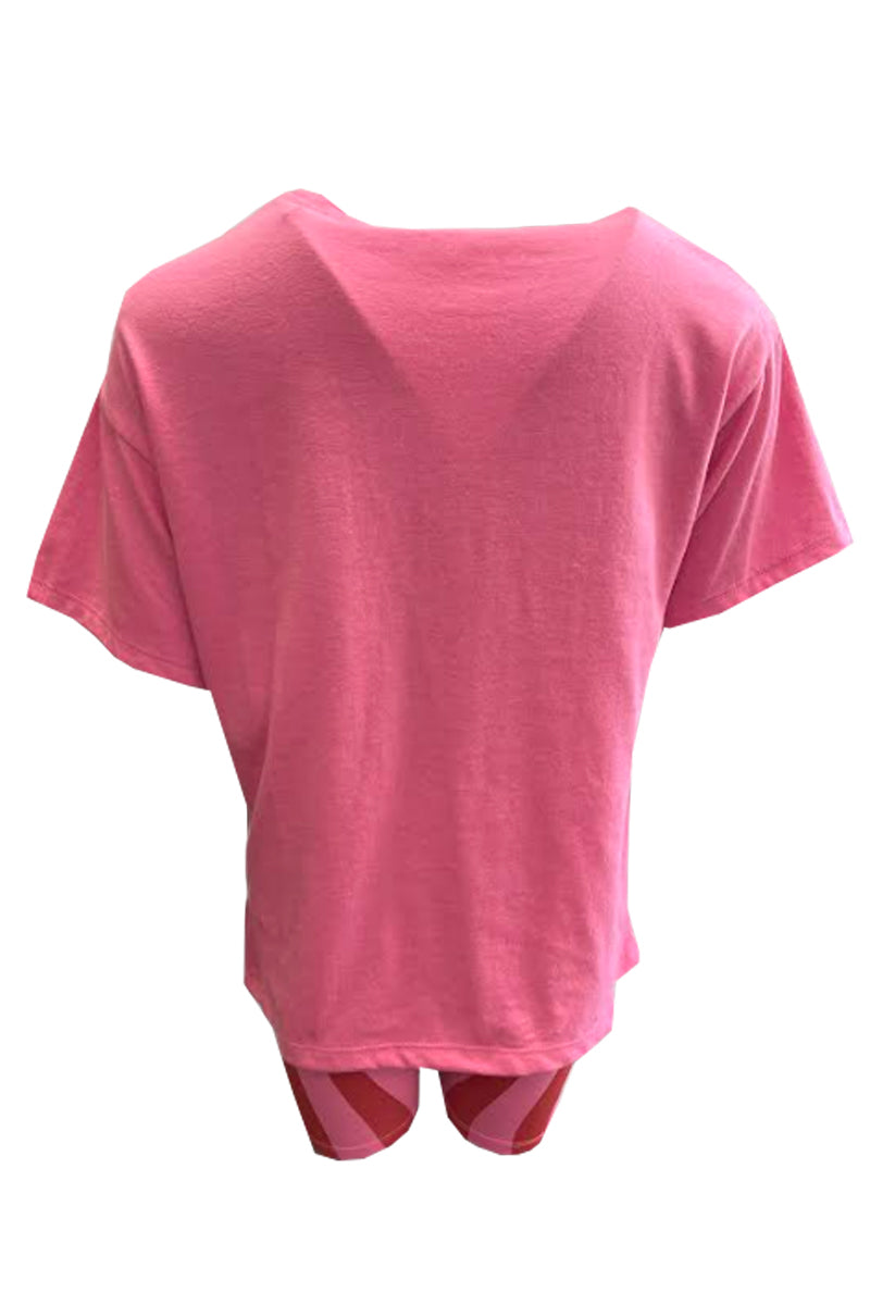 Girls Cycling Shorts & T-shirt 2pce Set.