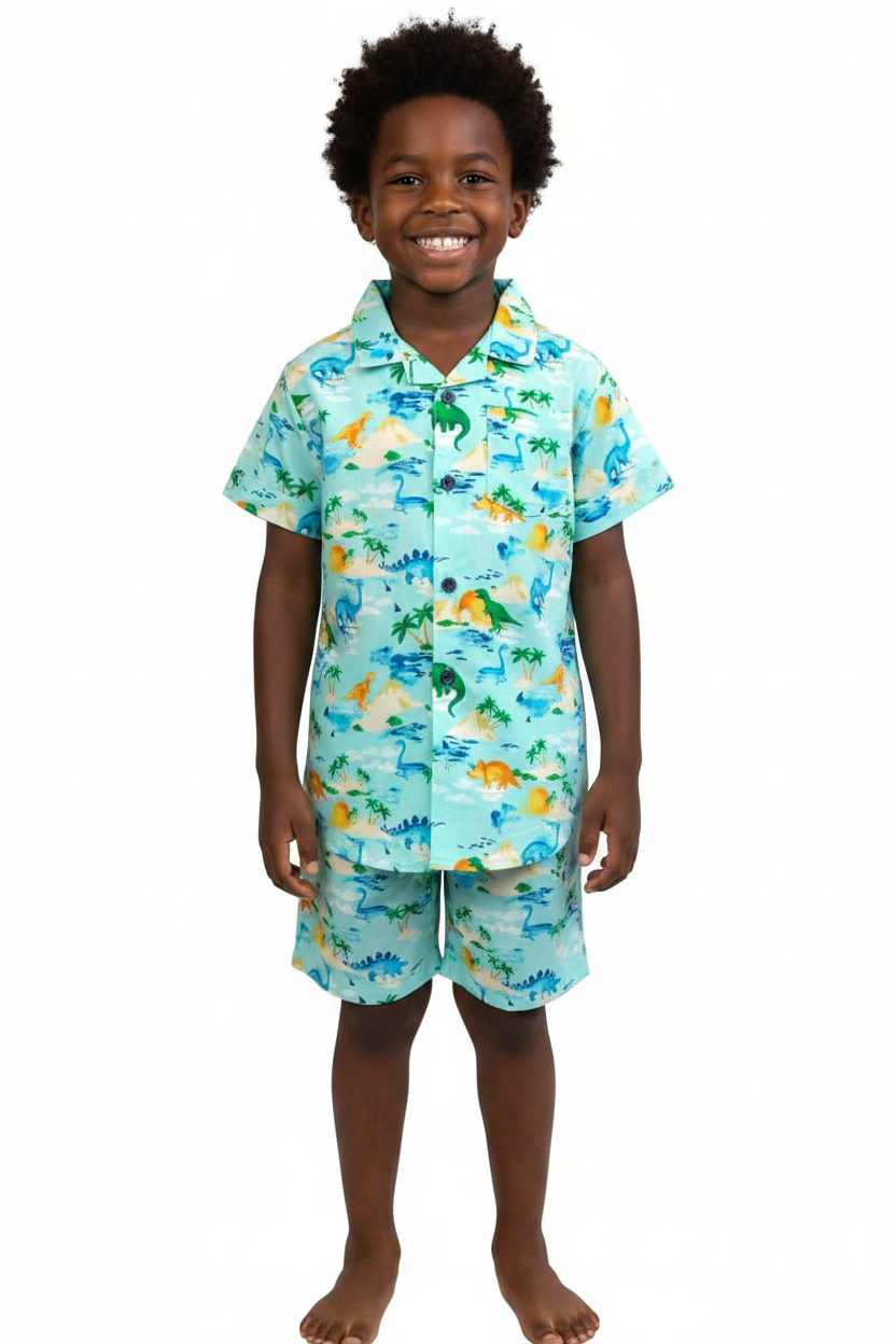 Boys Dinosaur Pyjamas